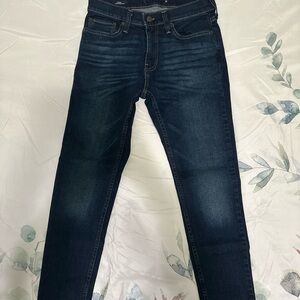 Dark Blue Denim Jeans